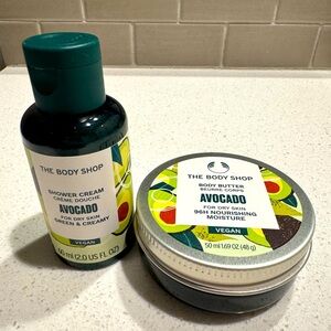 The body shop travel size Avocado duo